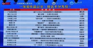 我院在第九届中国大学生机械工程创新创意大赛——机械产品数字化设计赛总决赛中取得优异成绩